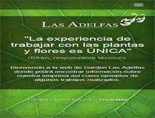 Tablet Screenshot of lasadelfas.net